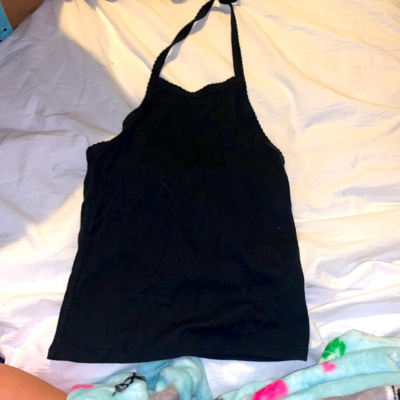 AE black halter top - Picture 1 of 4